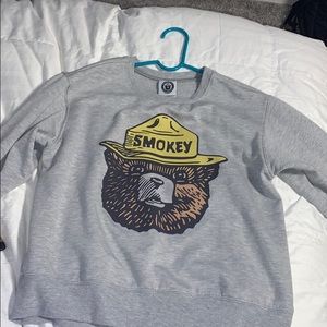Smokey bear crew neck